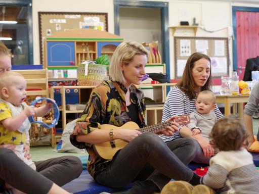 Breathe Arts Health Research, Melodies for Mums 2018 - photo by Leigha Fearon