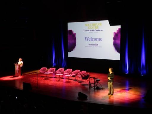 Elaine Bedell, Chief Executive of the South Bank Centre, introduces the Creative Health conference