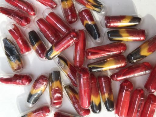 pillcases filled with