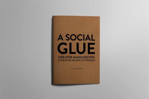 cover of the 'A Social Glue' publication
