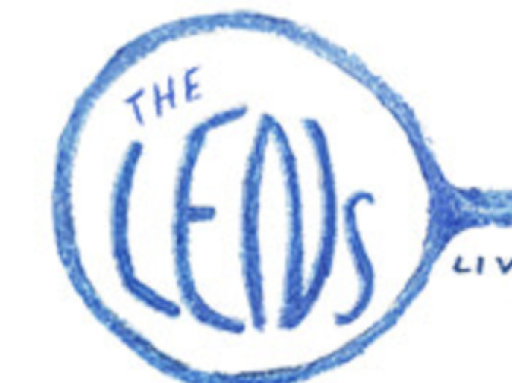 Blue and white logo with 'The LENs - Lived Experience Network' text